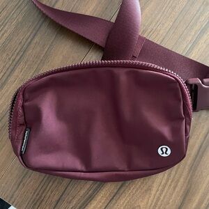 Lululemon Belt Bag - Red Merlot 1L